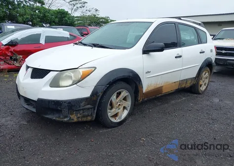 2003 Pontiac Vibe from USA, damaged, VIN 5Y2SL62833Z404495